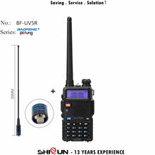 Load image into Gallery viewer, Baofeng UV-5R Walkie Talkie Dual Display Dual Band Baofeng UV5R Portable 5W UHF VHF Two Way Radio Pofung UV 5R HF Transceiver