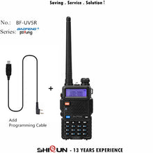 Load image into Gallery viewer, Baofeng UV-5R Walkie Talkie Dual Display Dual Band Baofeng UV5R Portable 5W UHF VHF Two Way Radio Pofung UV 5R HF Transceiver