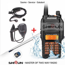 Load image into Gallery viewer, UV-9R IP67 Waterproof Dual Band 136-174/400-520MHz Ham Radio 10KM Baofeng 8W Walkie Talkie 10 KM UV-82 UV-5R UV-XR UV 9R Plus