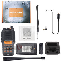 Load image into Gallery viewer, UV-9R IP67 Waterproof Dual Band 136-174/400-520MHz Ham Radio 10KM Baofeng 8W Walkie Talkie 10 KM UV-82 UV-5R UV-XR UV 9R Plus