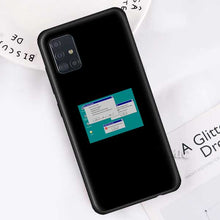 Load image into Gallery viewer, Soft Case for Samsung Galaxy A50 A51 A70 A71 A10 A20 E A30 S A40 A60 A80 Silicone Black Phone Cover Art Old Computer Window