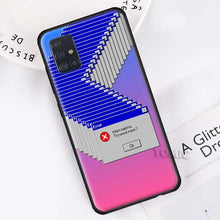 Load image into Gallery viewer, Soft Case for Samsung Galaxy A50 A51 A70 A71 A10 A20 E A30 S A40 A60 A80 Silicone Black Phone Cover Art Old Computer Window