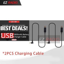 Load image into Gallery viewer, 2PCS BAOFENG UV-5R Battery For Pofung UV5R UV-5RE DM-5R Plus BF-F8 RT-5R RT5 BL-5 Battery 1800mah/3800mAh Compatible RT-5R RT5R