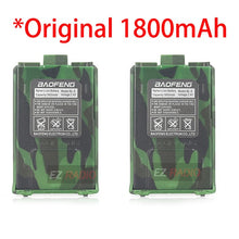 Load image into Gallery viewer, 2PCS BAOFENG UV-5R Battery For Pofung UV5R UV-5RE DM-5R Plus BF-F8 RT-5R RT5 BL-5 Battery 1800mah/3800mAh Compatible RT-5R RT5R