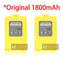 Load image into Gallery viewer, 2PCS BAOFENG UV-5R Battery For Pofung UV5R UV-5RE DM-5R Plus BF-F8 RT-5R RT5 BL-5 Battery 1800mah/3800mAh Compatible RT-5R RT5R