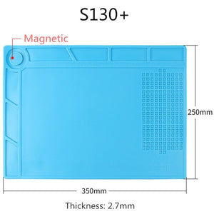 ESD Phone Computer Repair Mat Heat Insulation Working mat Soldering Station Iron Magnetic Heat-resistant BGA Insulator Platform