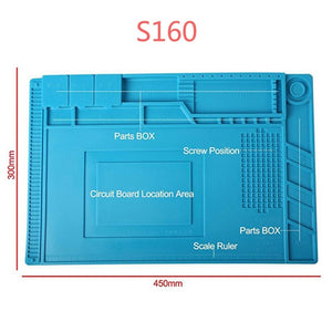 ESD Phone Computer Repair Mat Heat Insulation Working mat Soldering Station Iron Magnetic Heat-resistant BGA Insulator Platform