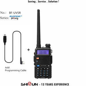 Baofeng UV-5R Walkie Talkie Dual Display Dual Band Baofeng UV5R Portable 5W UHF VHF Two Way Radio Pofung UV 5R HF Transceiver