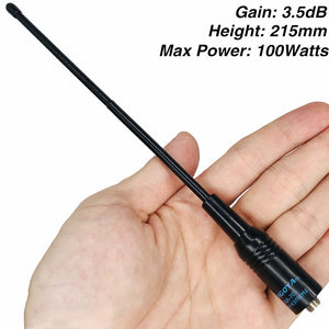 Original Nagoya NA-701 SMA-Female Antenna UHF VHF Dual Band Antena for Baofeng UV-5R UV-82 BF-888S Walkie Talkie NA701 Antennas