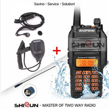 Load image into Gallery viewer, UV-9R IP67 Waterproof Dual Band 136-174/400-520MHz Ham Radio 10KM Baofeng 8W Walkie Talkie 10 KM UV-82 UV-5R UV-XR UV 9R Plus
