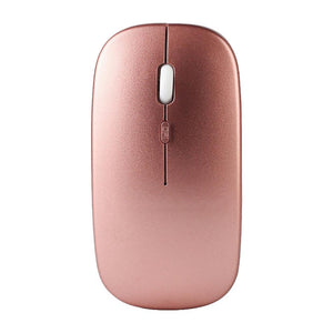 New Universal Ultra-thin Rechargeable Mute Wireless Mouse for Notebook Computer PC Universal Ultra-thin Rechargeable Mute MICE