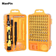 Load image into Gallery viewer, 115 in 1 Mini Screwdriver Set Prolongable Electric Screw Driver Tool for Multi Computer PC Mobile Phone Repair Home Hand Tools
