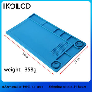 Heat Insulation Silicone Pad Desk Mat Maintenance Platform Screwdriver For Mobile Phone PC Computer BGA Soldering Repair Tool